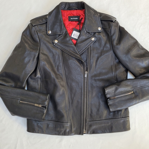 The Kooples Jackets & Blazers - The Kooples Black Leather Jacket